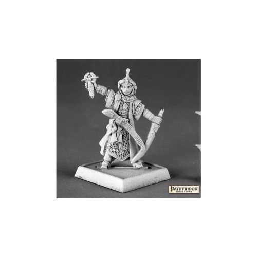 Kyra, Female Iconic Cleric - Unpainted Metal Miniatures