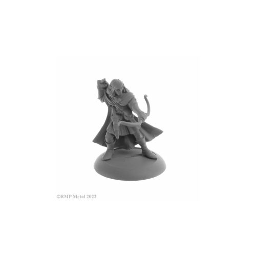 Lanaerel Grayleaf, Elf Ranger - Unpainted Metal Miniatures