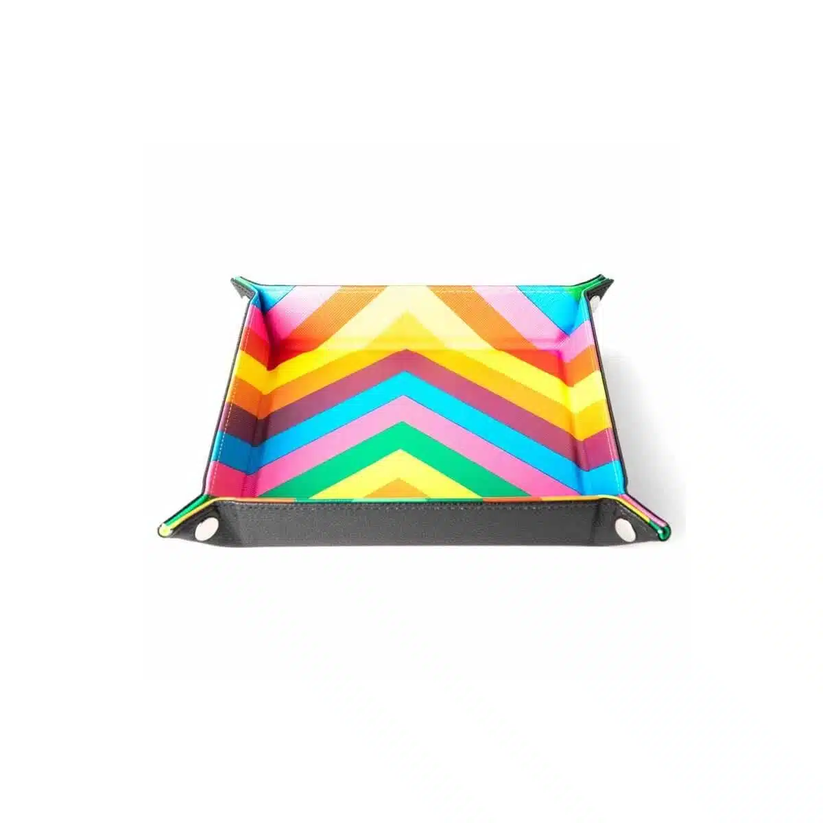 Leather Rainbow - Fold Up Dice Tray