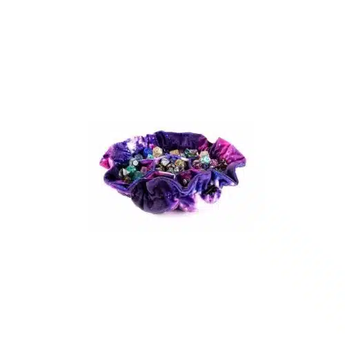 Nebula - Velvet Dice Bag with Pockets