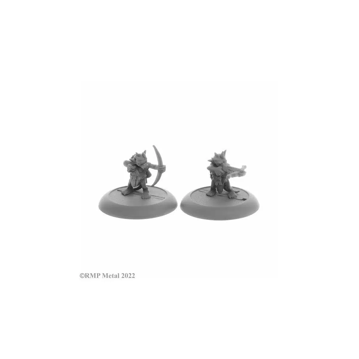 Ratpelt Kobold Archers (2) - Unpainted Metal Miniatures