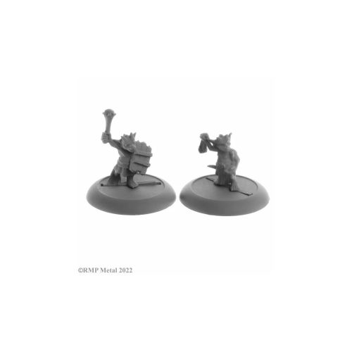 Ratpelt Kobolds (2) - Unpainted Metal Miniatures