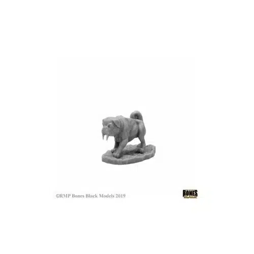 Saber-Toothed Pug - Unpainted Miniatures