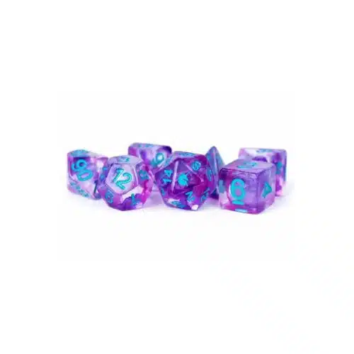 Unicorn Violet Infusion - Dice set - 7 stuks