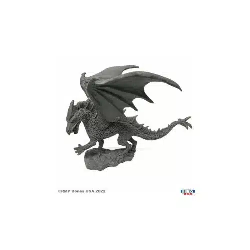 Young Ice Dragon - Unpainted Miniatures