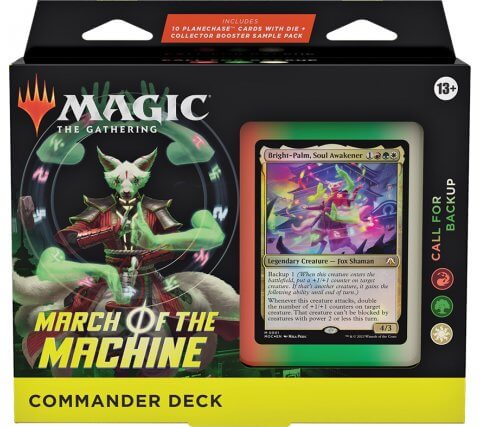 Call for Backup Commander Deck - March of the Machine
