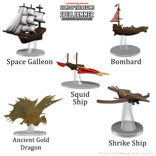 D&D Icons of the Realms: Ship Scale - Welcome to Wildspace