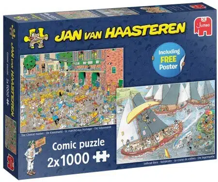 Hollandse Tradities - Jan van Haasteren - 2x1000 stukken puzzel