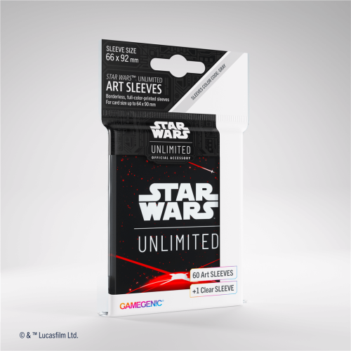 Space Red - Star Wars Unlimited Sleeves