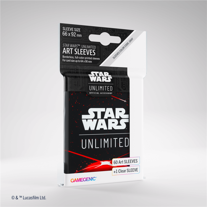 Space Red - Star Wars Unlimited Sleeves