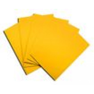 Yellow - Matte Sleeves - 100 stuks