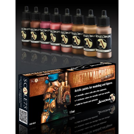 Metal and Alchemy Copper series - Paint Set