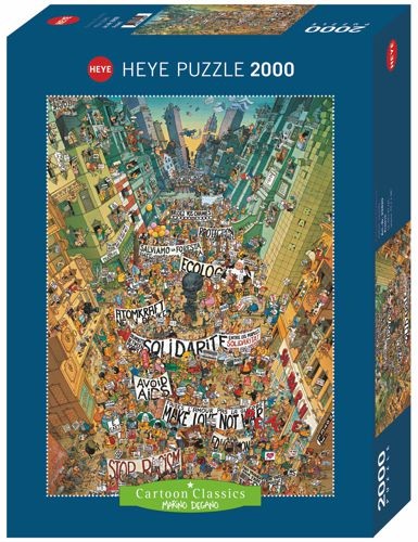 Protest - 2000 stukken Puzzel