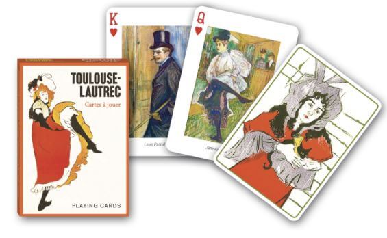 Toulouse-Lautrec Speelkaarten - Single Deck