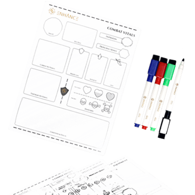 Acrylic Character Sheet Set
