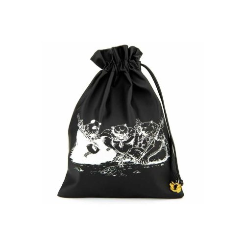 Black Werebears - Leather Dice Bag