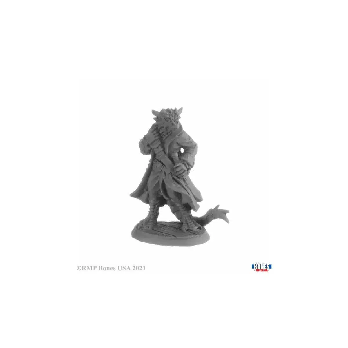 Captain Blackscale, Dragonfolk - Unpainted Miniatures