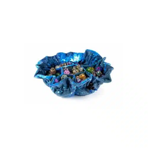 Galaxy - Velvet Dice Bag with Pockets