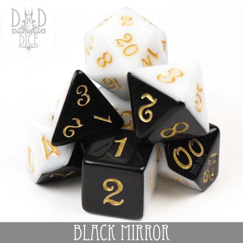 Black Mirror - Dice set - 7 stuks