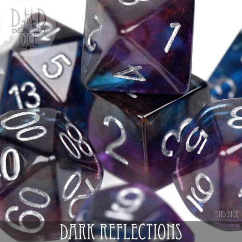 Dark Reflections - Dice set - 7 stuks
