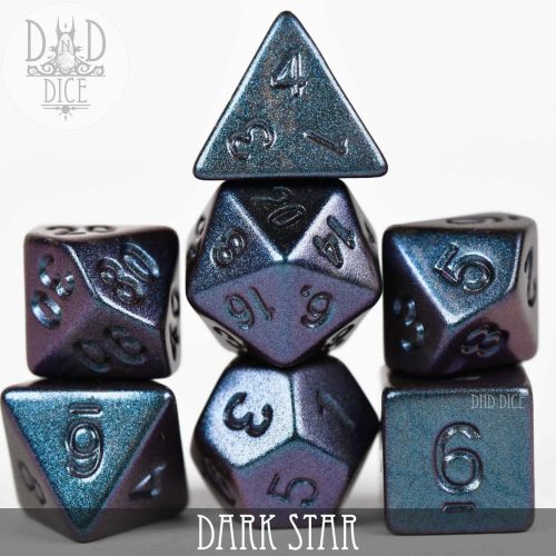 Dark Star - Dice set - 7 stuks