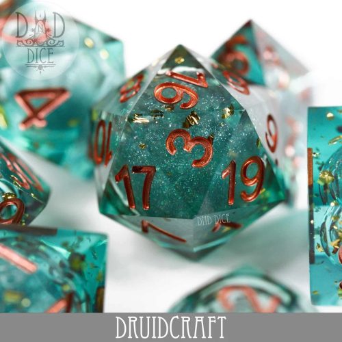 Druidcraft - Liquid Core Dice set - 7 stuks