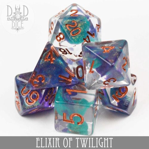 Elixir of Twilight - Dice set - 7 stuks