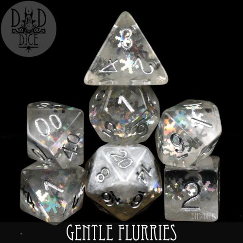 Gentle Flurries - Dice set - 7 stuks