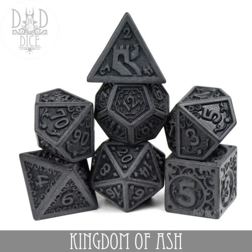 Kingdom of Ash - Dice set - 7 stuks