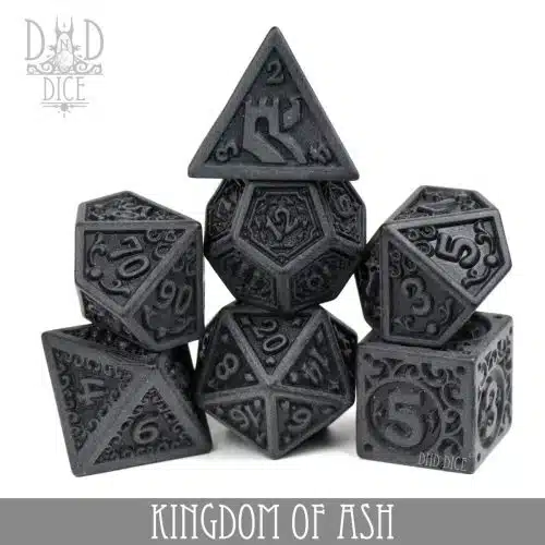 Kingdom of Ash - Dice set - 7 stuks
