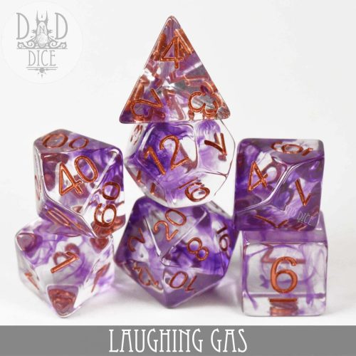 Laughing Gas - Dice set - 7 stuks
