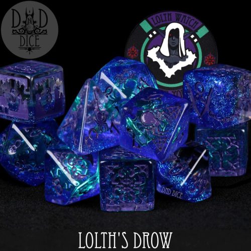 Lolth's Drow - Dice set - 11 stuks