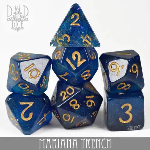 Mariana Trench - Dice set - 7 stuks
