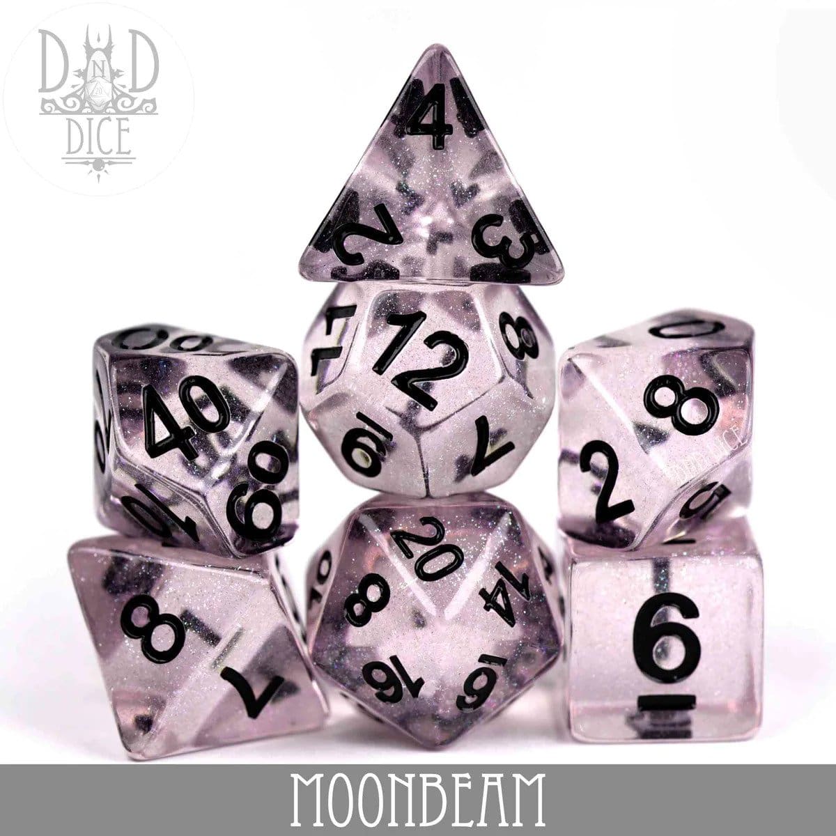 Moonbeam - Dice set - 7 stuks