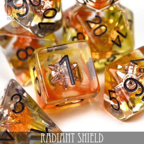 Radiant Shield - Dice set - 7 stuks