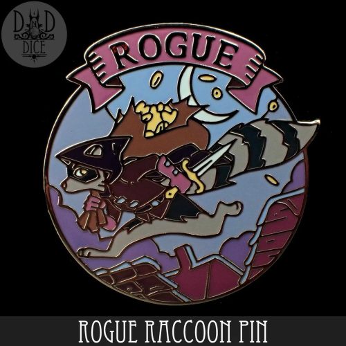Rogue Raccoon - Enamel Pin