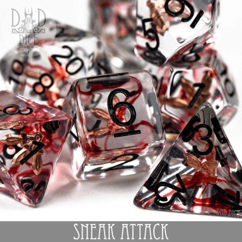 Sneak Attack - Dice set - 7 stuks