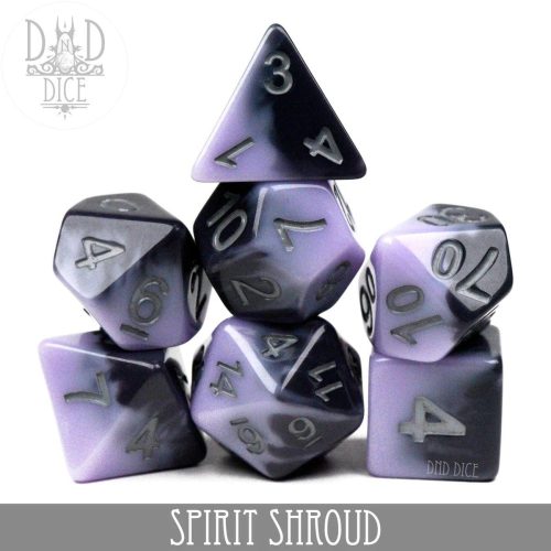 Spirit Shroud - Dice set - 7 stuks