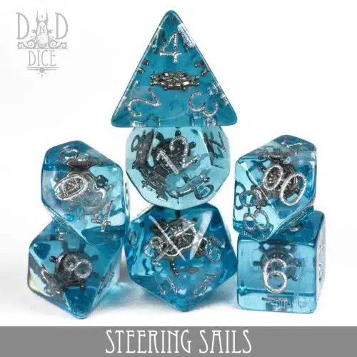 Steering Sails - Dice set - 7 stuks