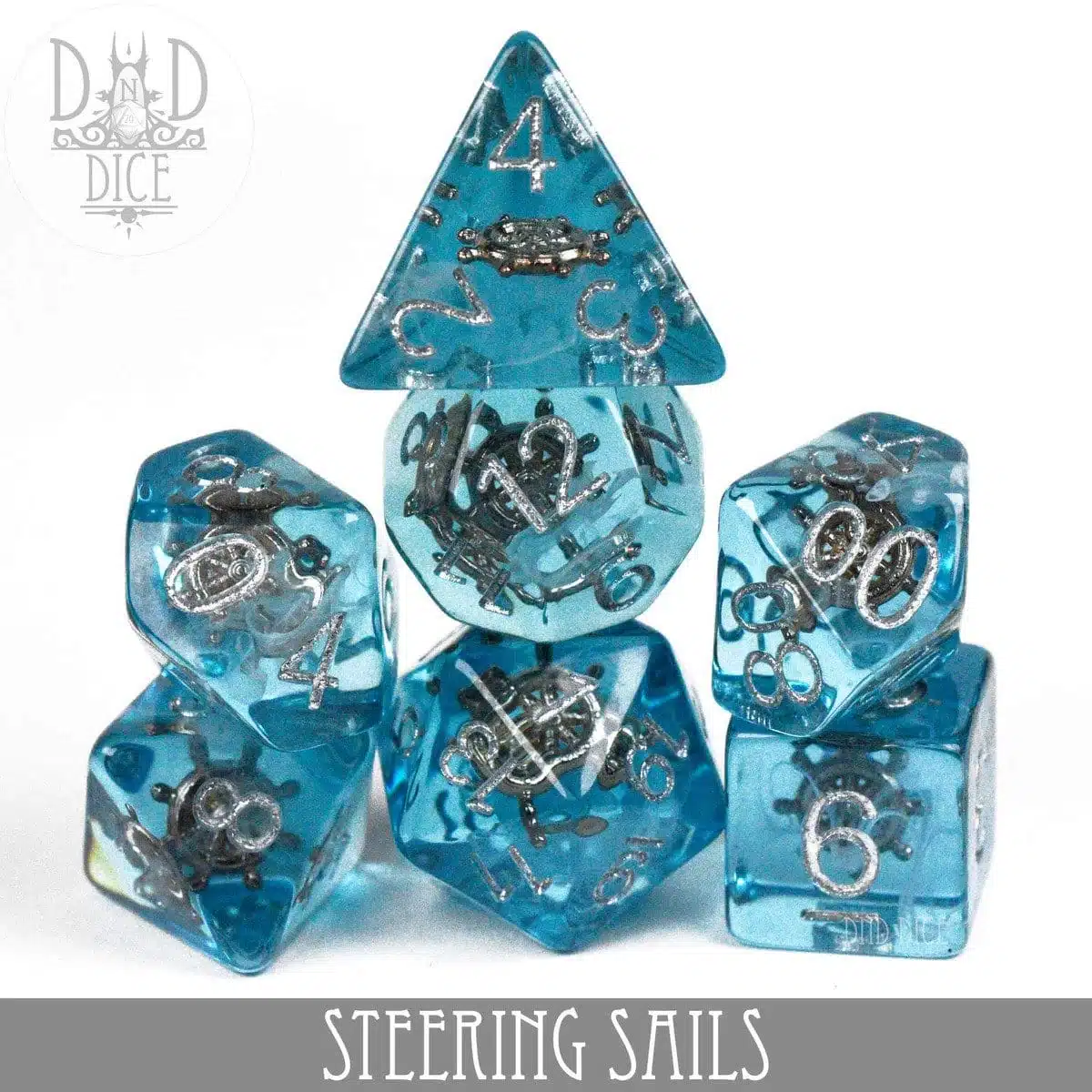 Steering Sails - Dice set - 7 stuks