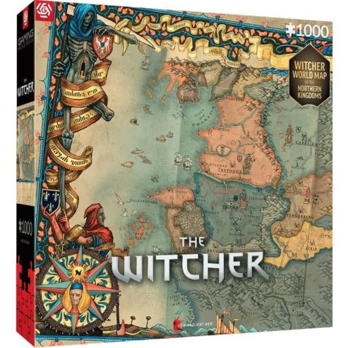 The Witcher 3: The Northern Kingdoms - 1000 stukken puzzel