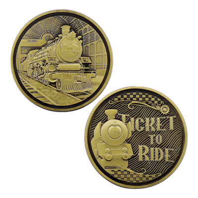Ticket to Ride Collectible Coin