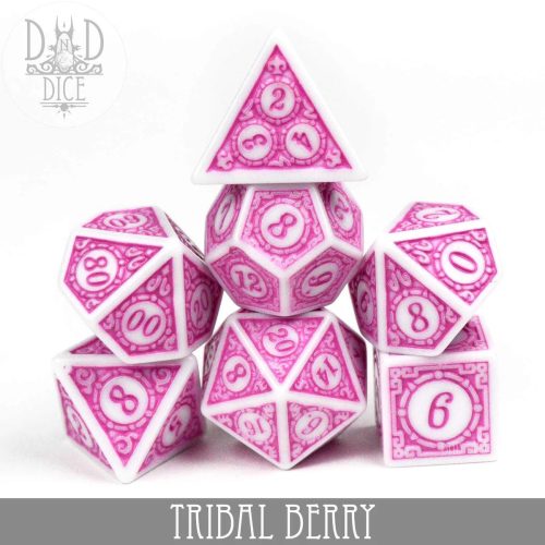 Tribal Berry - Dice set - 7 stuks