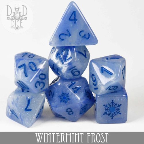 Wintermint Frost - Dice set - 7 stuks