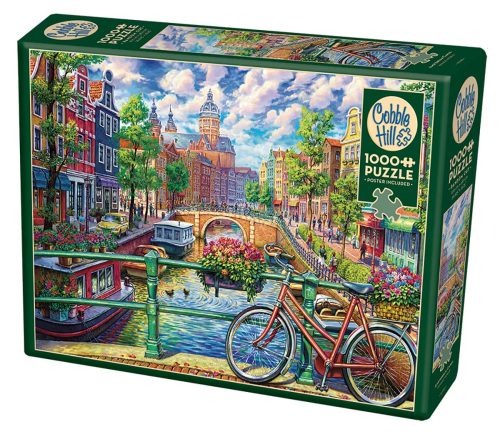 Amsterdam Canal - 1000 stukken puzzel