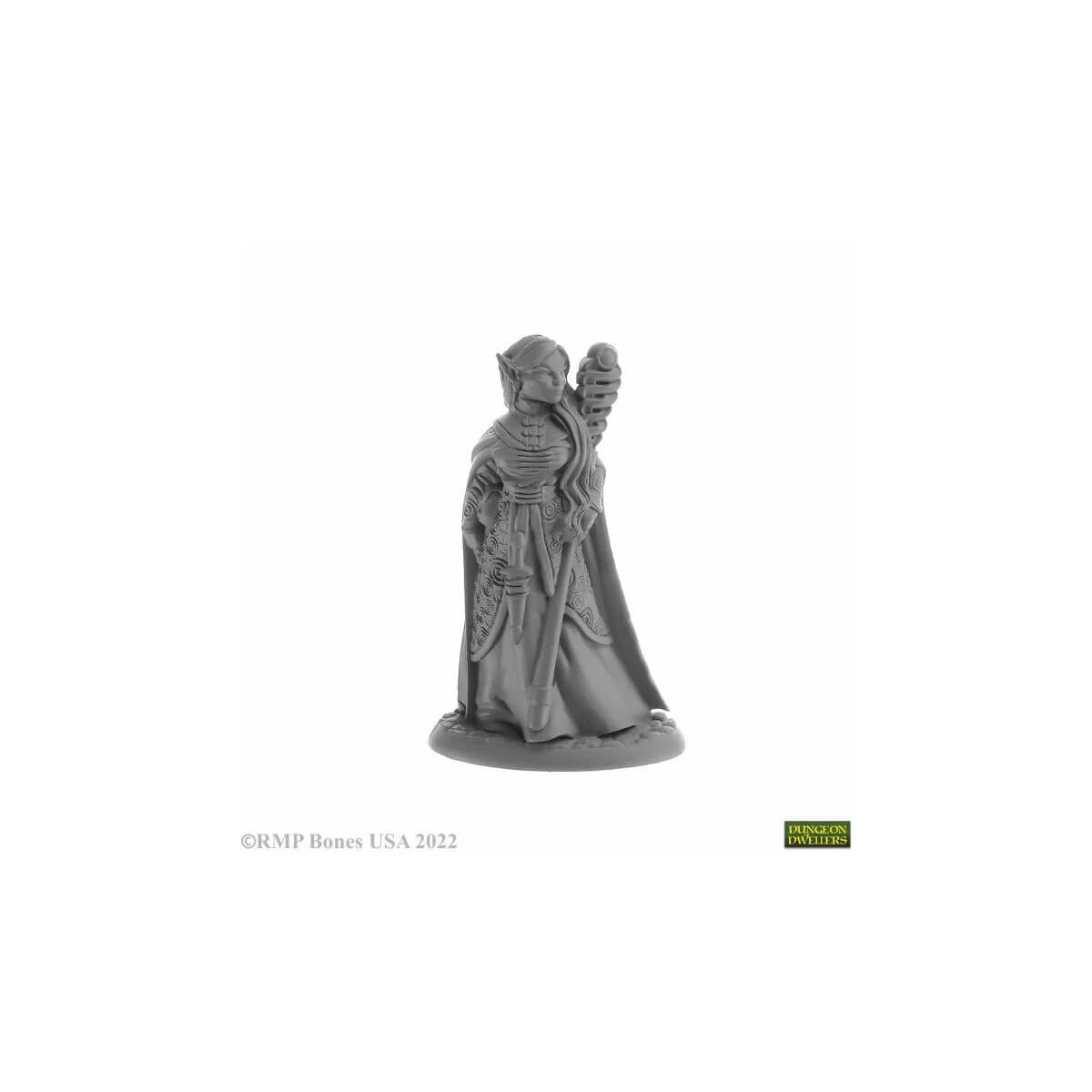 Anthanelle, Female Elf Wizard - Unpainted Miniatures