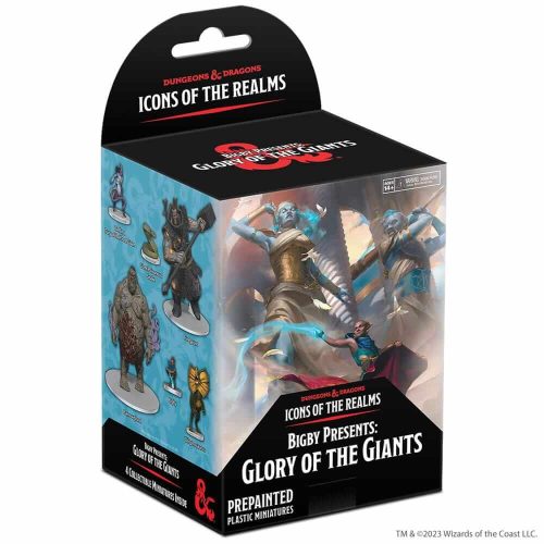 Bigby Presents: Glory of the Giants Booster - 4 Random D&D Miniatures