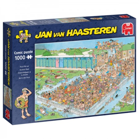 Bomvol Bad - Jan van Haasteren - 1000 stukken puzzel