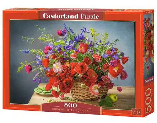 Bouquet With Poppies - 500 stukken puzzel