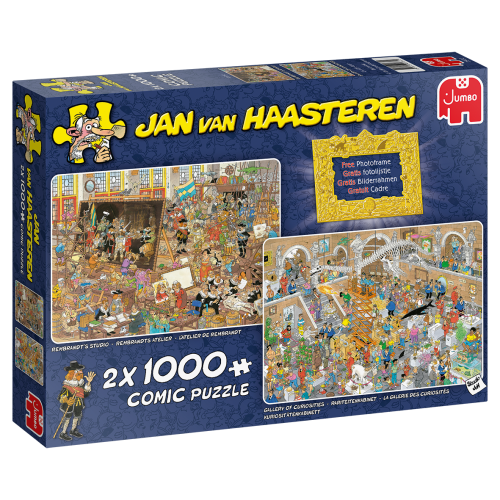 Een Dagje naar het Museum - Jan van Haasteren (2x 1000)